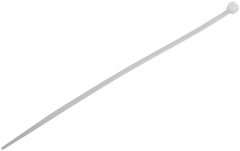 Хомуты нейлоновые для проводов, белые 100 шт., 3,6х200 мм FIT 60369