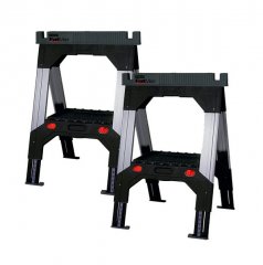 Козлы складные "FatMax" пластмассовые с металлическими телескопическими ногами (комплект из 2-х шт), STANLEY, ( 1-92-980 )