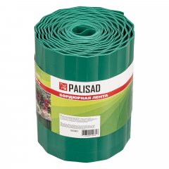 Бордюрная лента, 15 х 900 см, полипропиленовая, зеленая, Россия, Palisad 64481