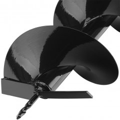 Шнек для грунта E-200, диаметр 200 мм, длина 800 мм,соединение 20 мм, несъемный нож Denzel 56024