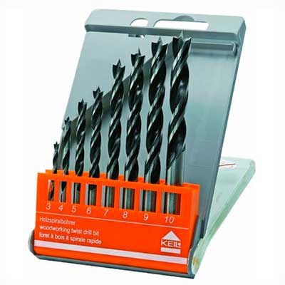 СВЕРЛА по дереву 3+4+5+6+7+8+9+10 мм мягк.упак., KEIL, ( 180370310 )