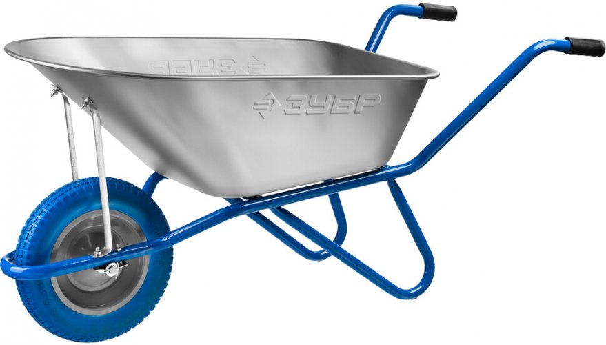 Садово-строительная тачка ЗУБР ПТ-100 90 л, грузоподъемность 180 кг 39901_z01