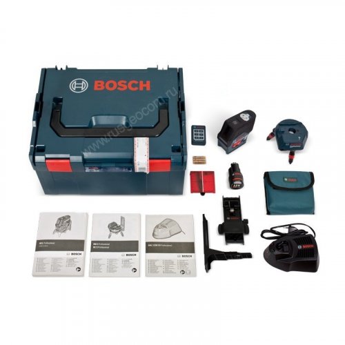Лазерный уровень Bosch GCL 2-50 C+RM3+BM 3 clip RC-2 L-Boxx с калибровкой