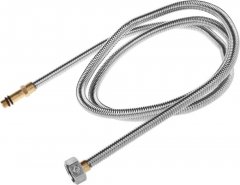 Подводка сильфонная из нержавеющей стали (удлиненная; гайка-штуцер; 1/2"; 1,5 м) для смесителя "ЭКСПЕРТ" ЗУБР 51013-150