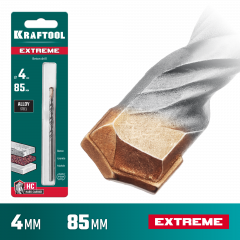 Сверло по бетону KRAFTOOL Extreme 4x85 мм 29166-085-04