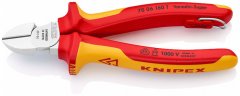 Кусачки боковые хромированные 160 мм, KNIPEX, ( KN-7006160TBK )