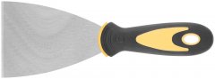 Шпатель, нерж.сталь, прорезиненная ручка 3" (75 мм) FIT 06695