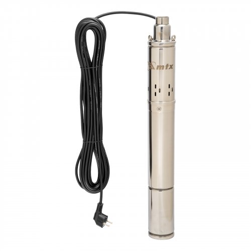 Скважинный насос DW-3-65S, винтовой, диаметр 3", 700 Вт, напор 65 м, 1800 л/ч MTX