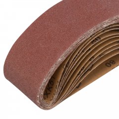 Лента абразивная бесконечная, P 80, 75 х 533 мм, 10 шт Matrix 74235