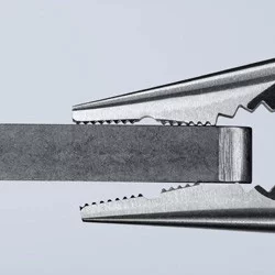 Пассатижи удлиненные фосфатированные, черного цвета 145 мм, KNIPEX, ( KN-0821145 )