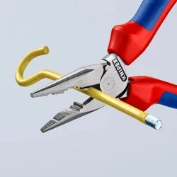 Пассатижи удлиненные фосфатированные, черного цвета 145 мм, KNIPEX, ( KN-0821145 )