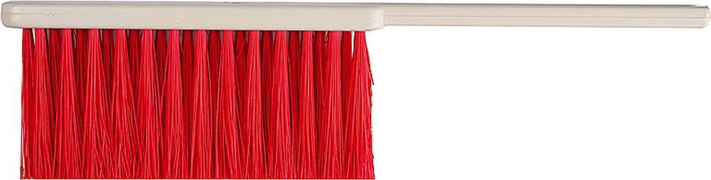 Щетка-сметка, искусственная щетина, трехрядная, пластмассовый корпус, 315мм 39022