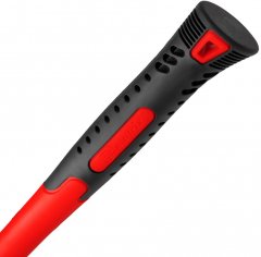 Киянка резиновая, 680 г, черно-белая резина, фибергласовая рукоятка Matrix 11172