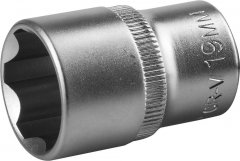 Торцовая головка ЗУБР SUPER LOCK 1/2" 19 мм 27725-19_z02