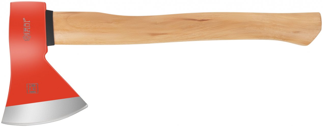 Топор кованая усиленная сталь, деревянная ручка 1000 гр. FIT 46010