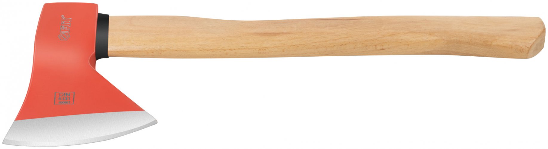 Топор кованая усиленная сталь, деревянная ручка 1000 гр. FIT 46010