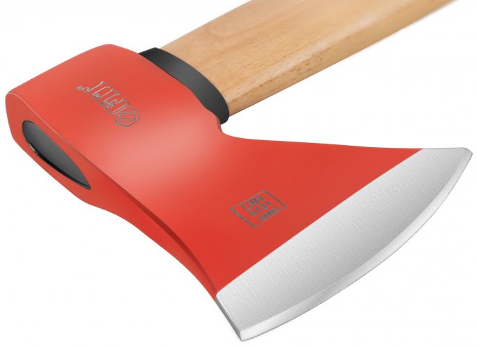 Топор кованая усиленная сталь, деревянная ручка 1000 гр. FIT 46010