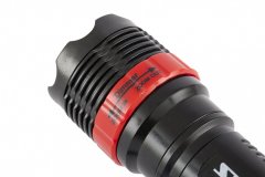 Фонарь бытовой, пластик, 1 W Led, ремешок, зум, 3 режима 100%-50%-строб, 3 х ААА Stern 90570