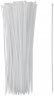 Хомуты нейлоновые для проводов, белые 100 шт., 3,6х300 мм FIT 60371