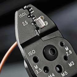 Клещи зажимные для опрессовки с черной лакировкой 240 мм, KNIPEX, ( KN-9732240 )