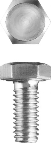 Болт ЗУБР ГОСТ 7798-70 M5 x 10 мм 5 кг кл. пр. 5.8 оцинк. 303080-05-010