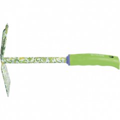 Мотыжка комбинированная, 70 х 300 мм, стальная, пластиковая рукоятка, Flower Green, Palisad 62041