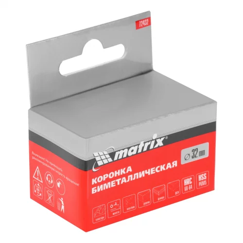 Коронка Bimetal, 32 мм Matrix 72432