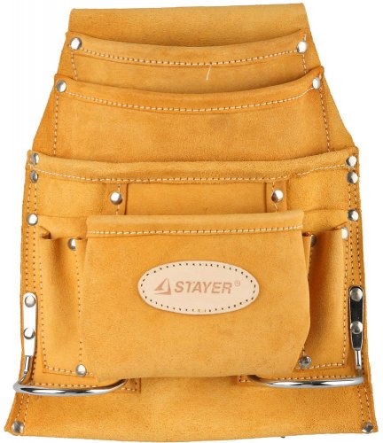 Сумка поясная 10 карманов для ручного инструмента STAYER 38517