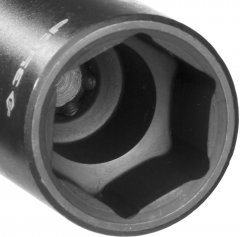 Удлиненная бита ПРОФИ с торцовой головкой ЗУБР, хвостовик E 1/4&quot;, 17 мм 26377-17