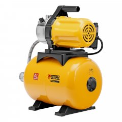 Насосная станция PS800X, 800 Вт, 3200 л/ч, ресивер 24 л, подъем 38 м, нержавейка Denzel 97210
