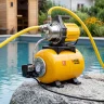 Насосная станция PS800X, 800 Вт, 3200 л/ч, ресивер 24 л, подъем 38 м, нержавейка Denzel 97210