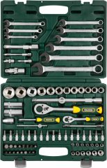 Набор торцовых головок 1/2",1/4", 82шт KRAFTOOL EXPERT QUALITAT SUPER LOCK 27887-H82_z02
