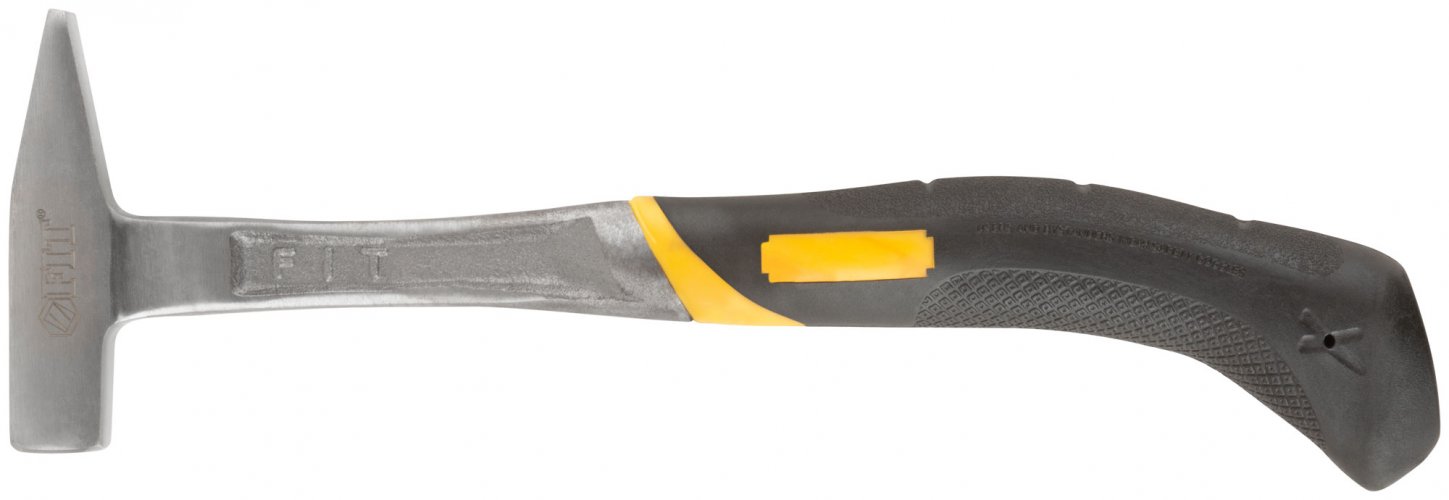 Молоток кованый цельнометаллический, 300 гр. FIT 44377