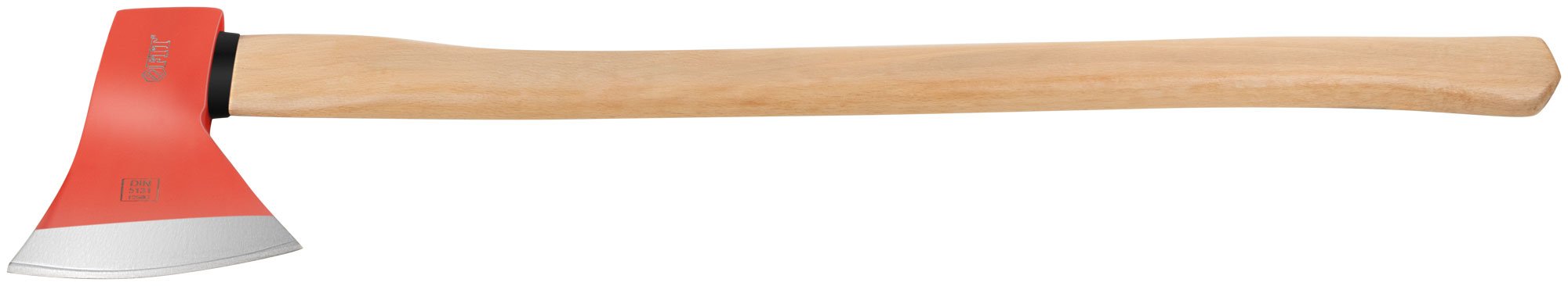 Топор кованая усиленная сталь, деревянная длинная ручка 1250 гр. FIT 46112