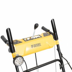 Бензиновая снегоуборочная машина SBM 610, 212 cc, ручной старт, фара Denzel 97653