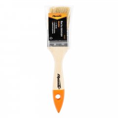 Кисть плоская Slimline 1.5" (38 мм), натуральная щетина, деревянная ручка Sparta 824255