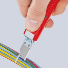 Инструмент для удаления оболочек 130 мм, KNIPEX, ( KN-162016SB )
