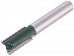 Фреза пазовая прямая с двойным лезвием DxHxL=10х20х57 мм FIT 3601-082010