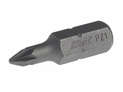 Бита POZIDRIVE PZ1х30мм 5/16" S2 JTC-12A3001