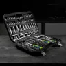 Набор инструментов, 1/2", 3/8", 1/4", пластиковый кейс 172 предм. Сибртех