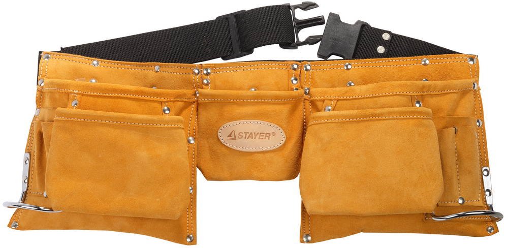 Сумка поясная 11 карманов для ручного инструмента STAYER 38520