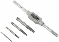 Набор экстракторов быстрорежущая HSS сталь, 4 шт., с метчикодержателем FIT 36449