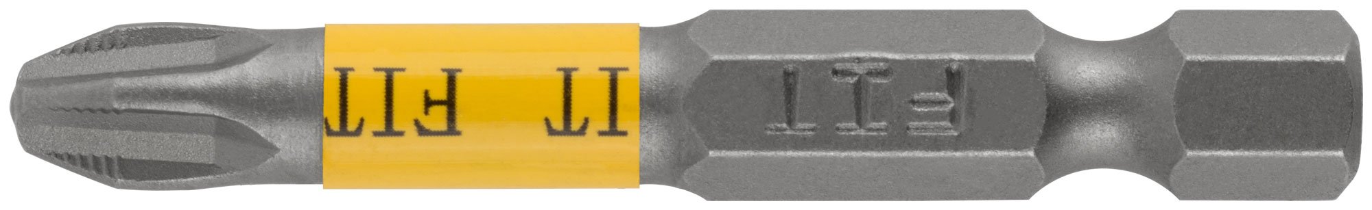 Биты кованые, сталь S2, односторонние 50 мм PH3, 2 шт., блистер FIT 57506