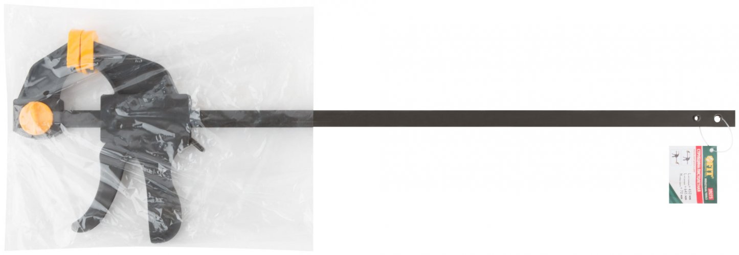 Струбцина нейлоновая пистолетная 450х645х70 мм FIT 59273