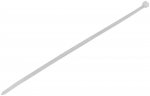 Хомуты нейлоновые для проводов, белые 100 шт., 4,8х250 мм FIT 60375