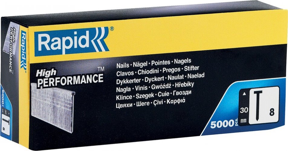 Гвозди супертвердые закаленные тип 300 (5000 шт; 30 мм) RAPID 40014273