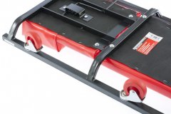 Лежак ремонтный на шести колесах, 1030 х 440 х 120 мм, поднимающийся подголовник Matrix 567455