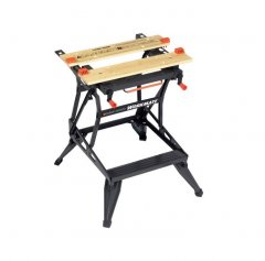 Верстак B&amp;D, рабочая высота 59/77 см, рабочая поверхность 610х472 мм, вертикальный зажим, STANLEY, ( WM550-XJ )