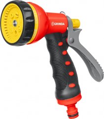 Пластиковый поливочный пистолет GRINDA T-7 7 режимов 8-427185
