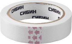Малярная лента креповая, 25мм х 25м СИБИН 12111-25_z01